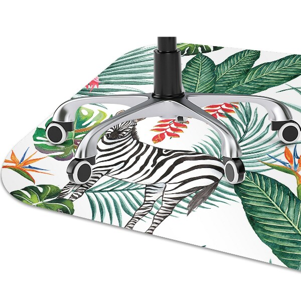 Tappeto salvapavimento Fiammeggiante E Zebra