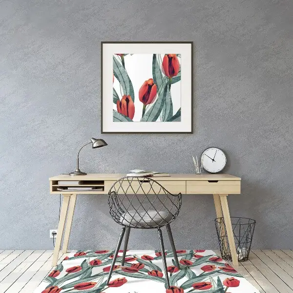 Tappeto salvapavimento Tulipani