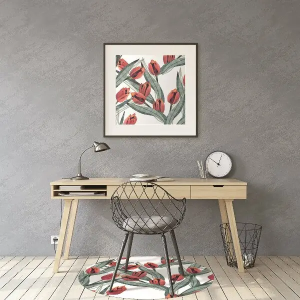 Tappeto salvapavimento Tulipani