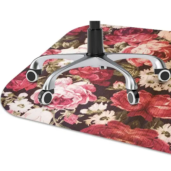 Tappeto per sedia con ruote Rose Rosse