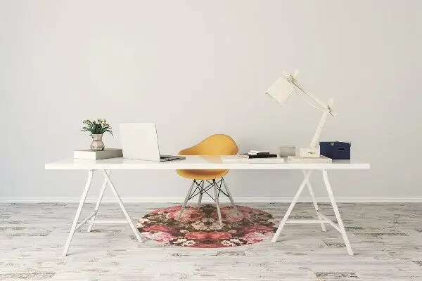 Tappeto per sedia con ruote Rose Rosse