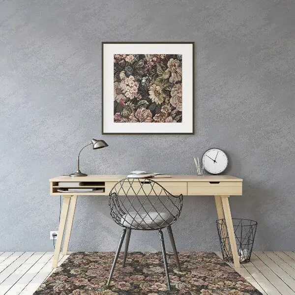 Tappeto salvapavimento Fiori Intrecciati
