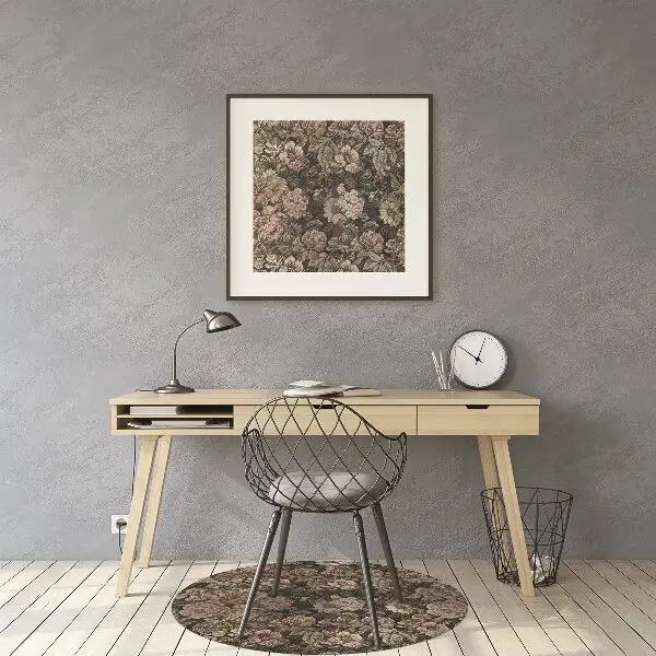 Tappeto salvapavimento Fiori Intrecciati