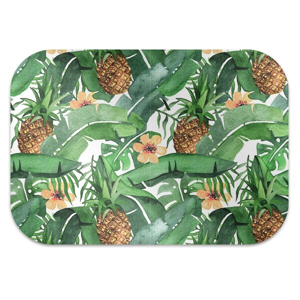 Tappeto per sedia con ruote Ananas In Foglie