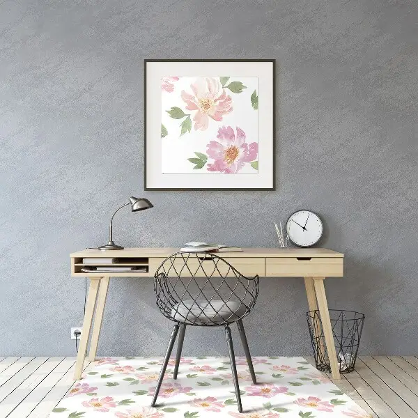Tappeto salvapavimento Fiori Ad Acquerello
