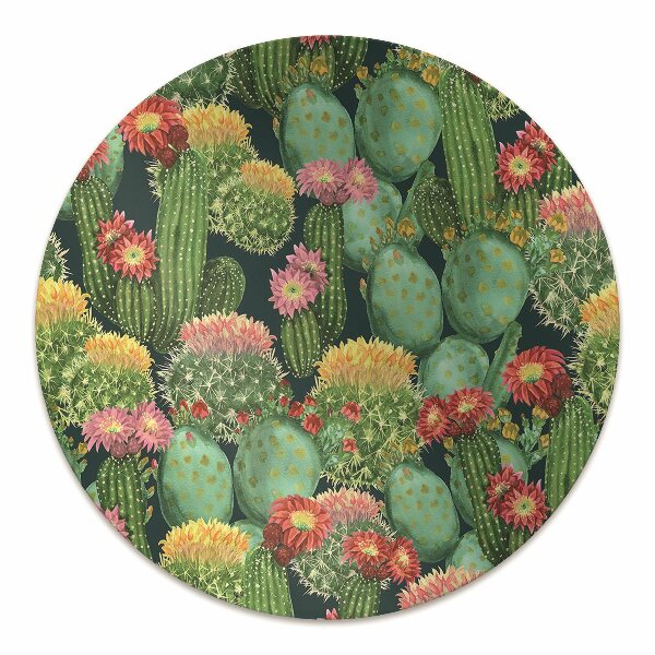 Tappeto protettivo salvapavimento Cactus In Fiore