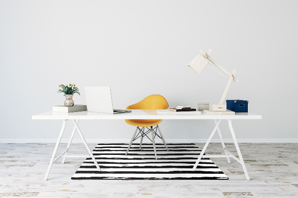 Tappeto per sedia con ruote Pattern Zebra