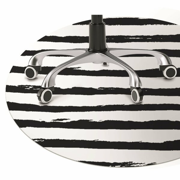 Tappeto per sedia con ruote Pattern Zebra