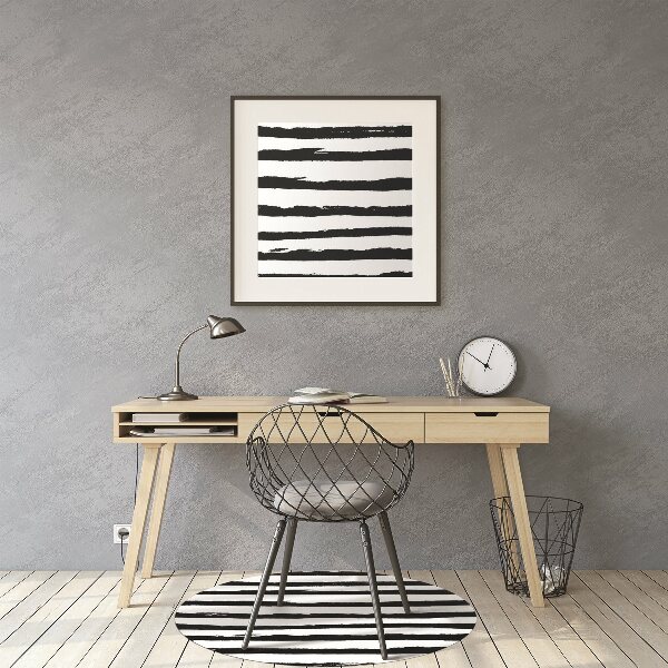 Tappeto per sedia con ruote Pattern Zebra