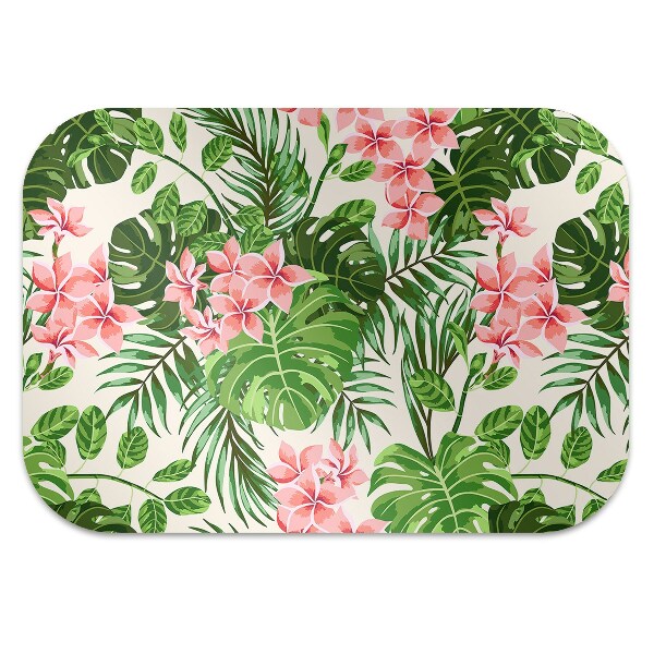 Tappeto per sedia con ruote Fiori Delle Hawaii