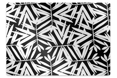 Tappeto salvapavimento Pattern In Bianco E Nero