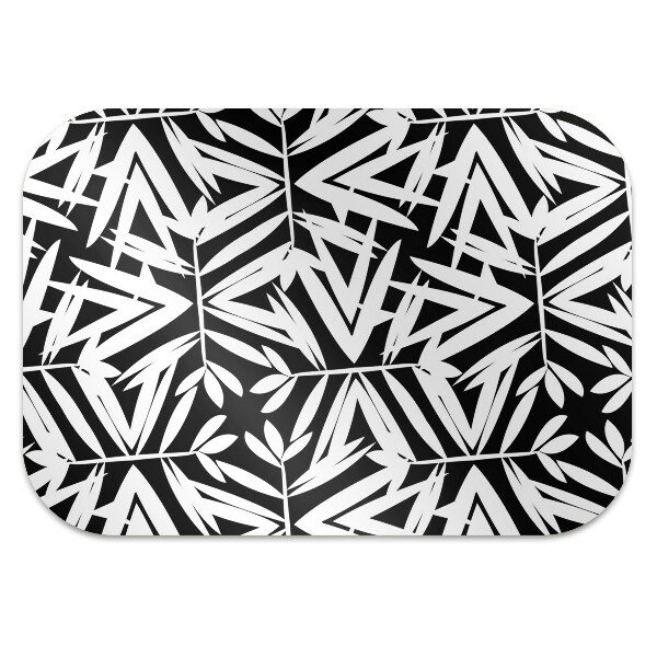 Tappeto salvapavimento Pattern In Bianco E Nero