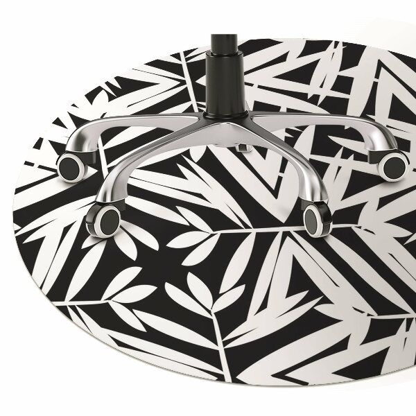 Tappeto salvapavimento Pattern In Bianco E Nero