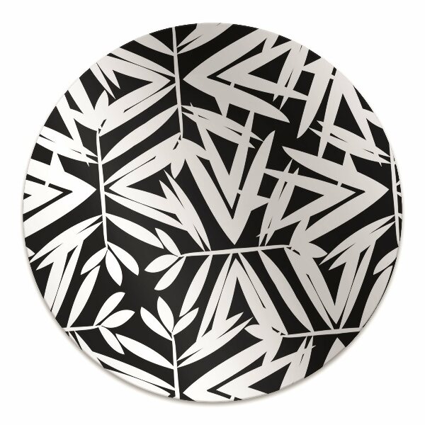Tappeto salvapavimento Pattern In Bianco E Nero
