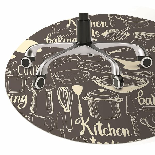 Tappeto per sedia con ruote Utensili Da Cucina