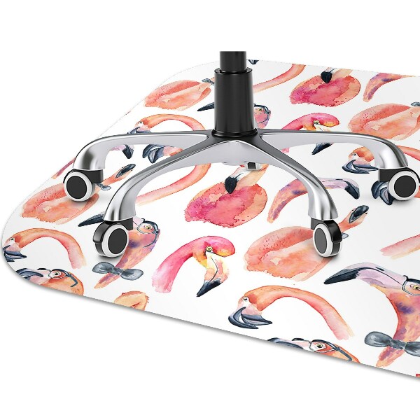 Tappeto protettivo salvapavimento Flamingos Pazzi