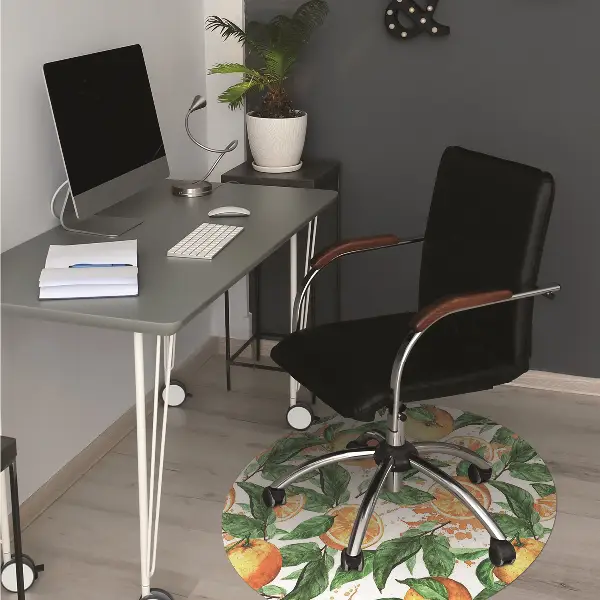 Tappeto per sedia con ruote Arance