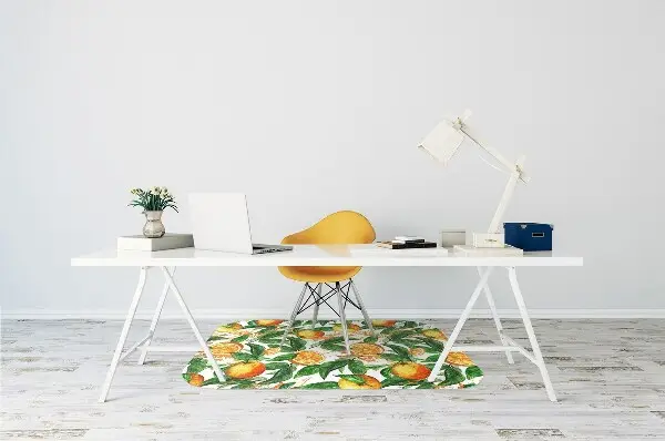 Tappeto per sedia con ruote Arance