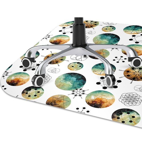 Tappeto protettivo salvapavimento Pattern Galattico