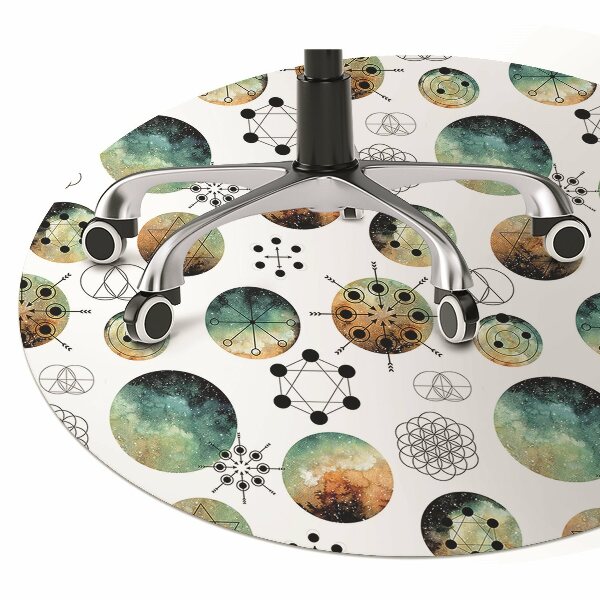 Tappeto protettivo salvapavimento Pattern Galattico