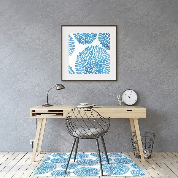 Tappeto per sedia con ruote Pattern Giapponese