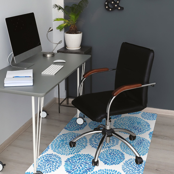 Tappeto per sedia con ruote Pattern Giapponese