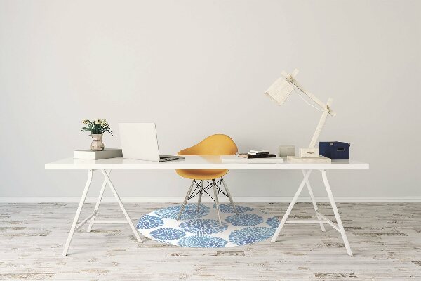 Tappeto per sedia con ruote Pattern Giapponese