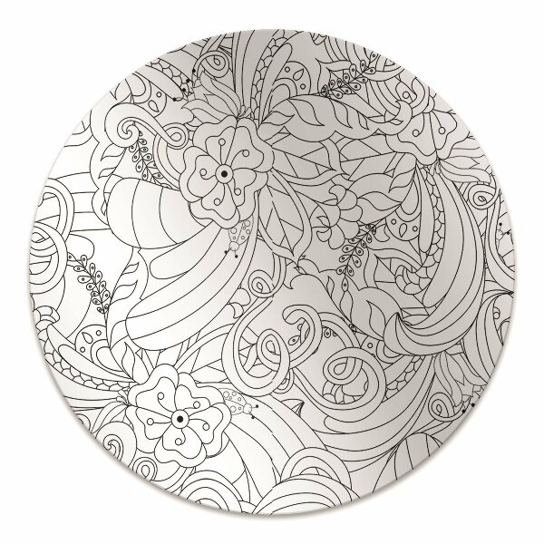 Tappeto per sedia con ruote Pattern Doodle