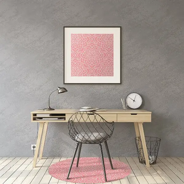 Tappeto per sedia con ruote Pattern Floreale