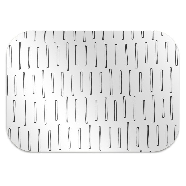 Tappeto salvapavimento Linee Disegnate