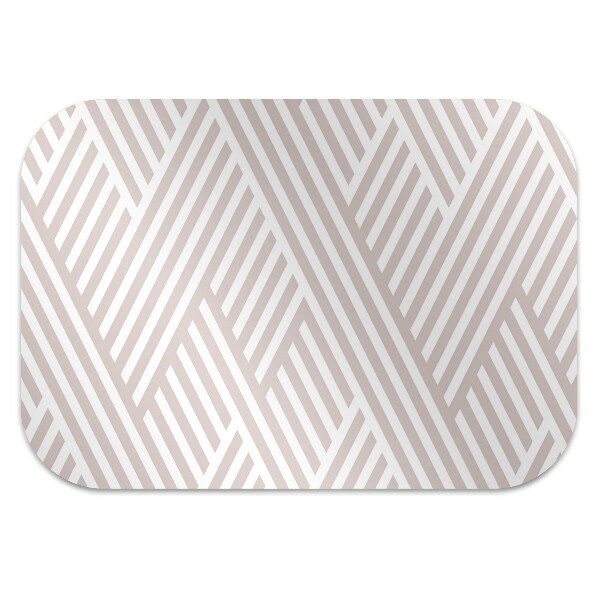 Tappeto per sedia con ruote Linee Di Pattern Rotte