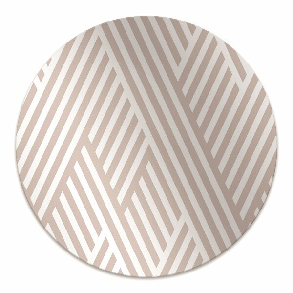 Tappeto per sedia con ruote Linee Di Pattern Rotte