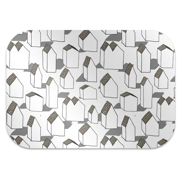 Tappeto salvapavimento Case Moderne