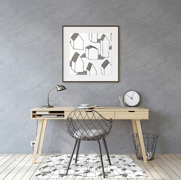 Tappeto salvapavimento Case Moderne