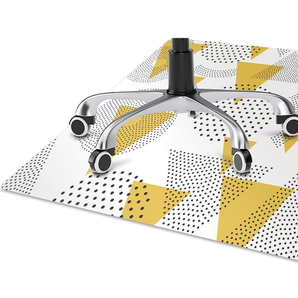 Tappeto salvapavimento Ruote E Triangoli