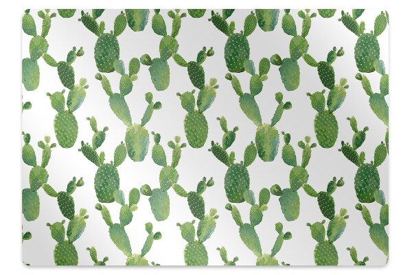 Tappeto protettivo salvapavimento Cactus Dipinti