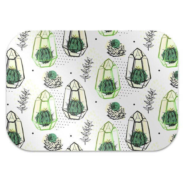 Tappeto salvapavimento Cactus Nei Solidi