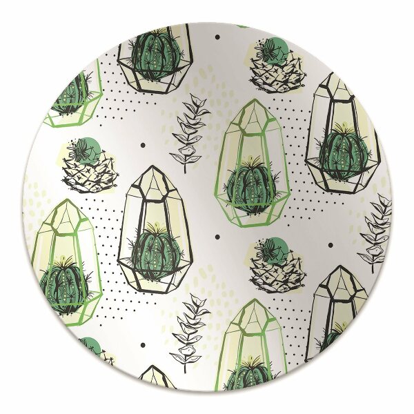 Tappeto salvapavimento Cactus Nei Solidi