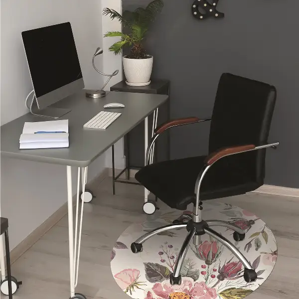 Tappeto sedia ufficio Fiori Del Campo Vintage