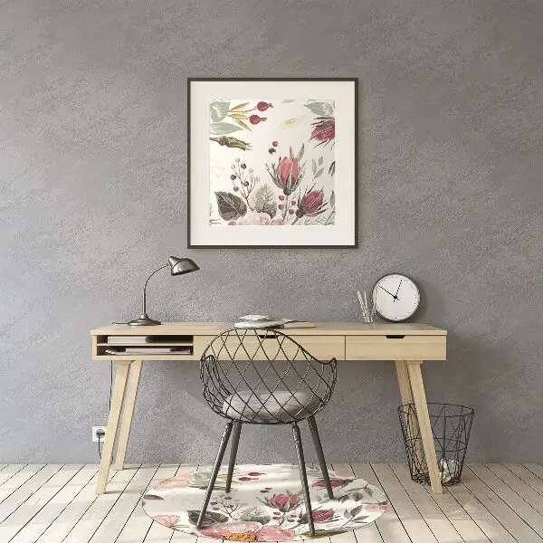Tappeto sedia ufficio Fiori Del Campo Vintage
