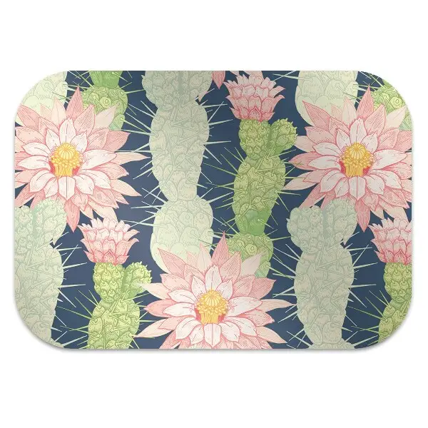 Tappeto per sedia con ruote Fiori Di Cactus