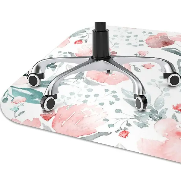 Tappeto per sedia con ruote Poppies Dipinti