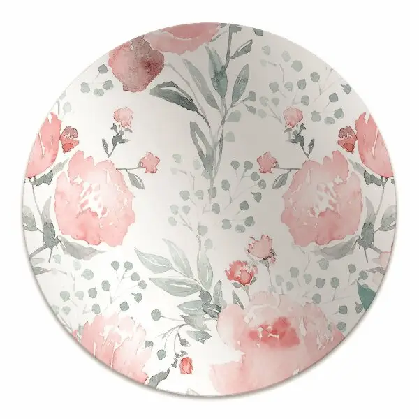 Tappeto per sedia con ruote Poppies Dipinti