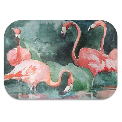 Tappeto salvapavimento Flamingos Dipinti