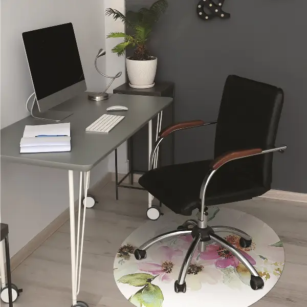 Tappeto per sedia con ruote Mazzo Di Fiori
