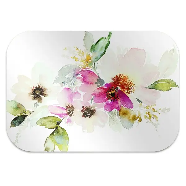 Tappeto per sedia con ruote Mazzo Di Fiori