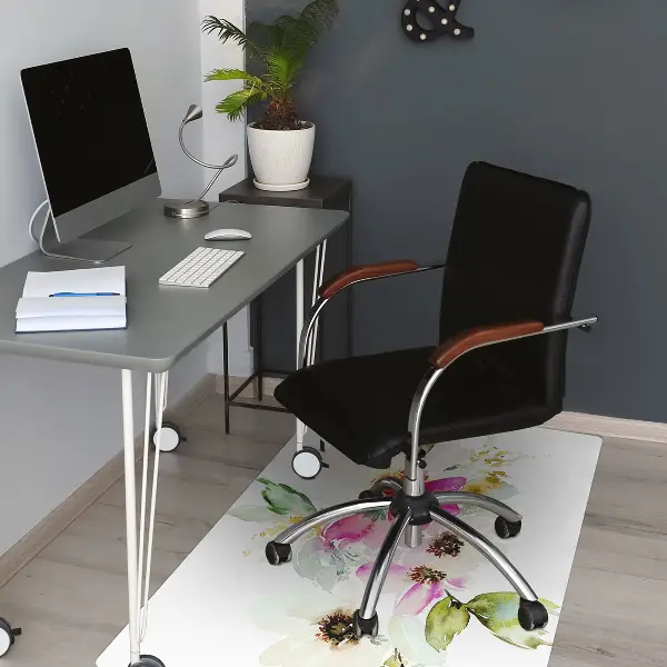Tappeto per sedia con ruote Mazzo Di Fiori