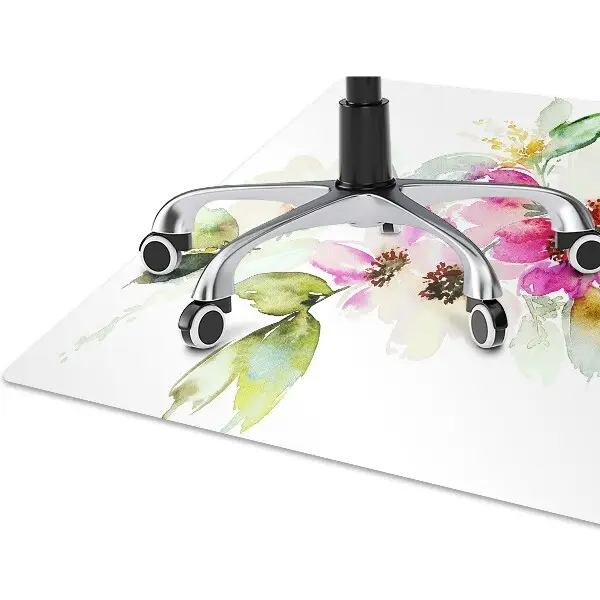 Tappeto per sedia con ruote Mazzo Di Fiori