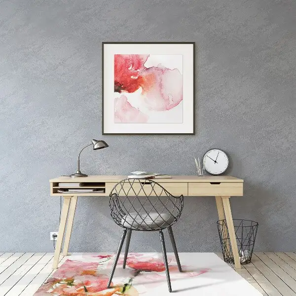 Tappeto salvapavimento Fiori Ad Acquerello