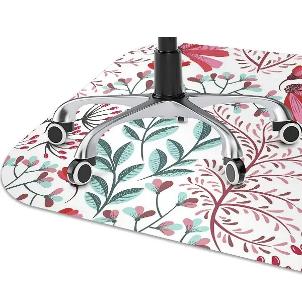 Tappeto per sedia con ruote Pattern Floreale